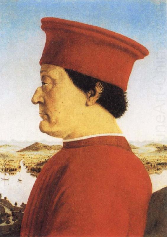 Piero della Francesca Portrait of Federigo da Montefeltro china oil painting image
